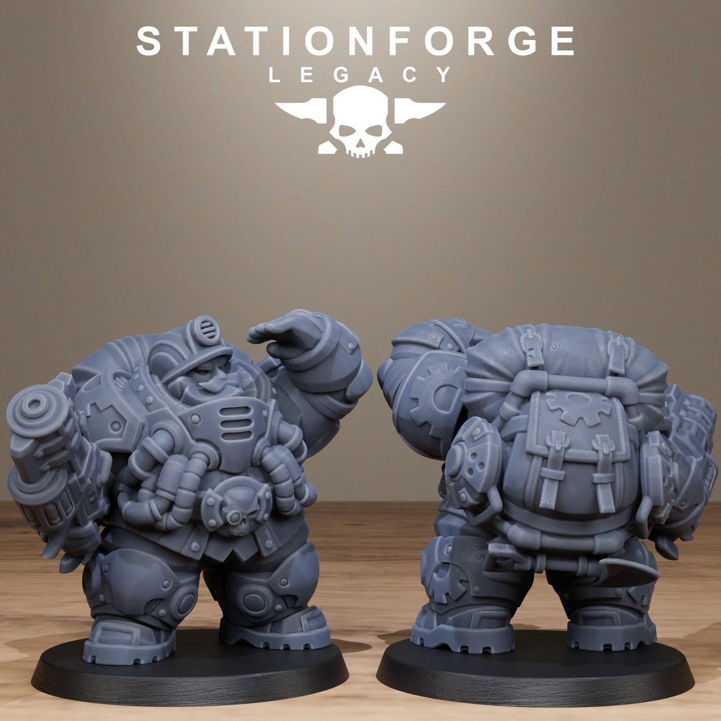 Ironvale Gearholders | Station Forge Legacy | Wargaming | Infantry