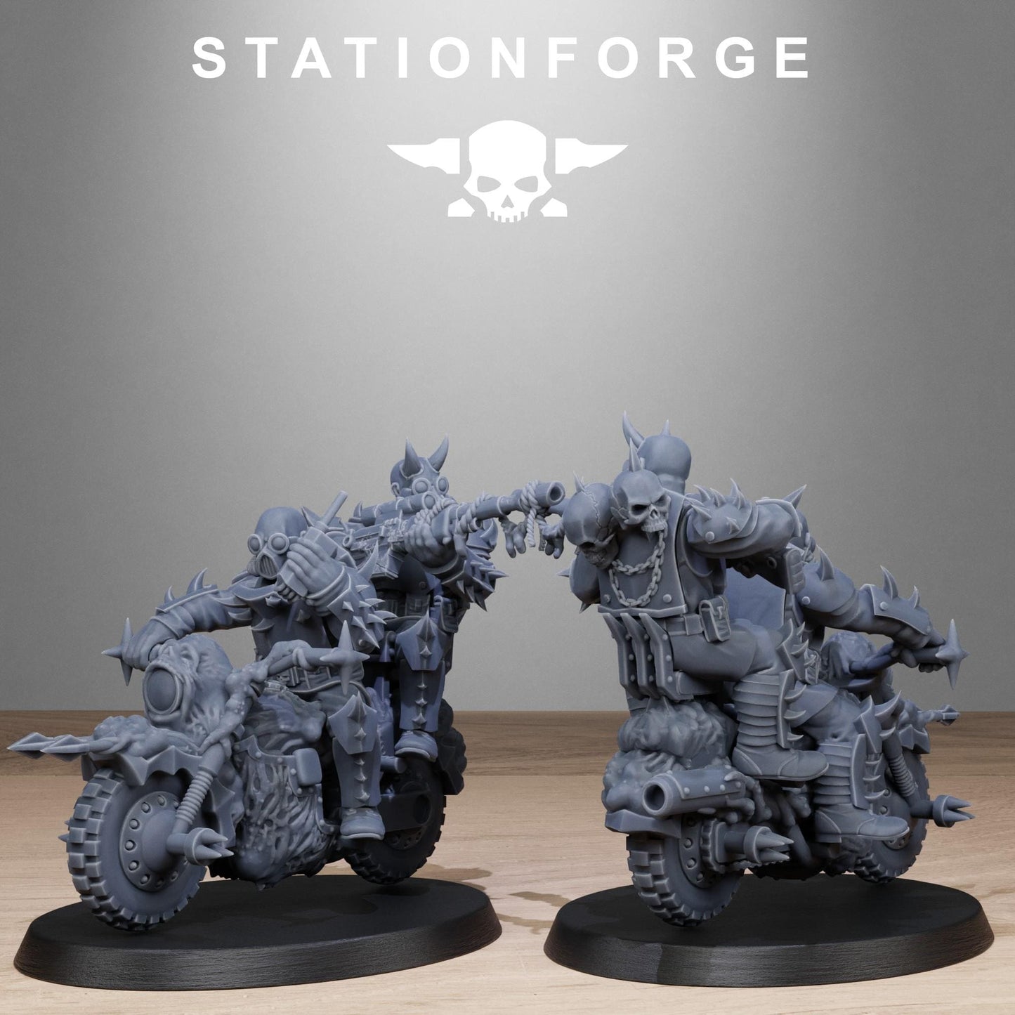 Corrupted Guard Bikers | Station Forge | Wargaming