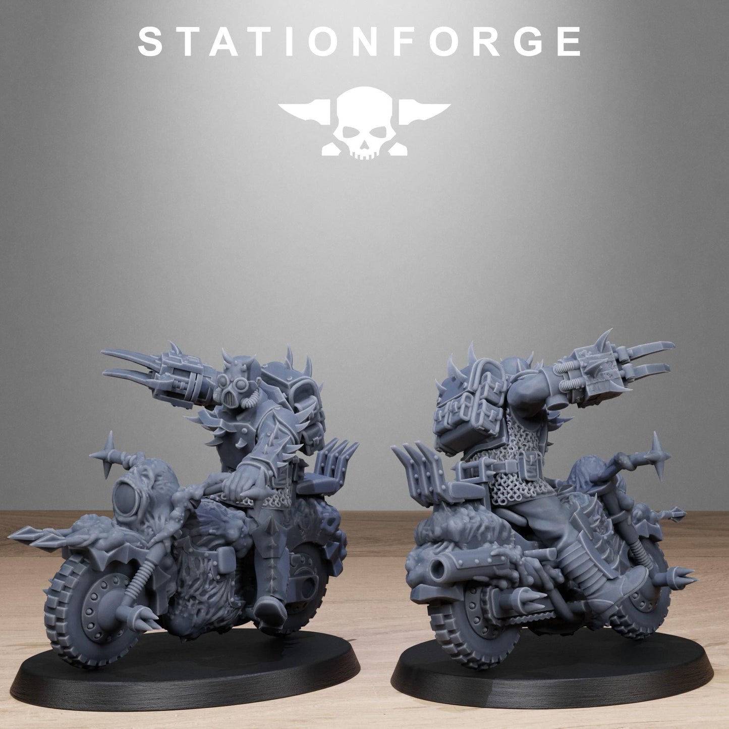 Corrupted Guard Bikers | Station Forge | Wargaming
