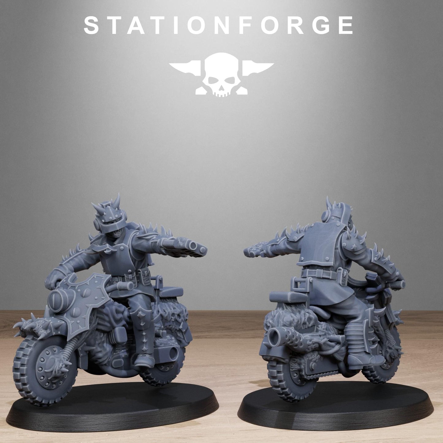 Corrupted Guard Bikers | Station Forge | Wargaming