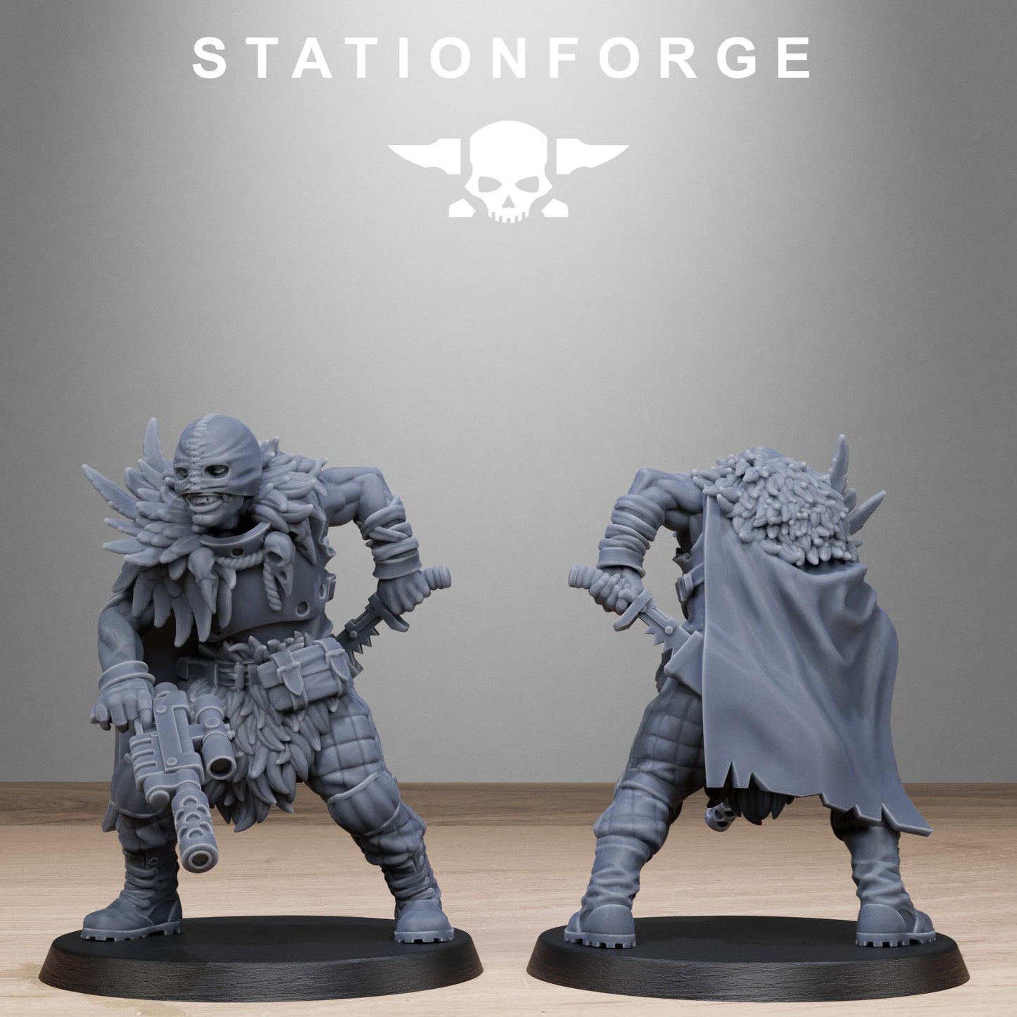 Techno Savage Barbarians | Station Forge | Wargaming | Alien Hive Soldier Warrior