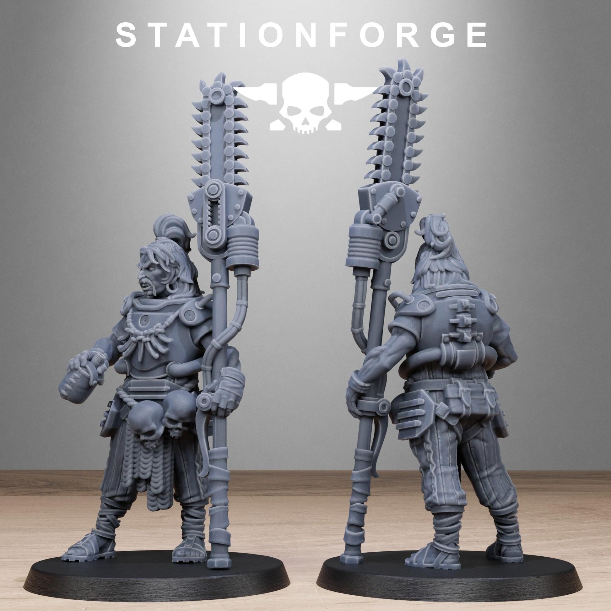 Techno Savage Barbarians | Station Forge | Wargaming | Alien Hive Soldier Warrior