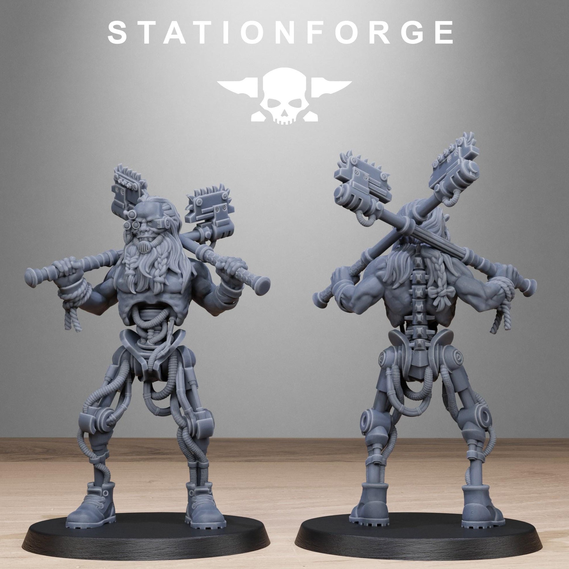 Techno Savage Barbarians | Station Forge | Wargaming | Alien Hive Soldier Warrior