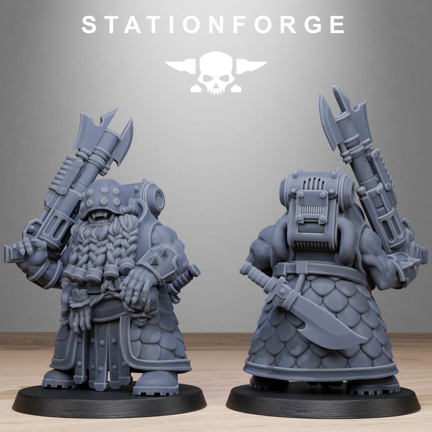 Corrupted Guard Dwarves | Station Forge | Wargaming