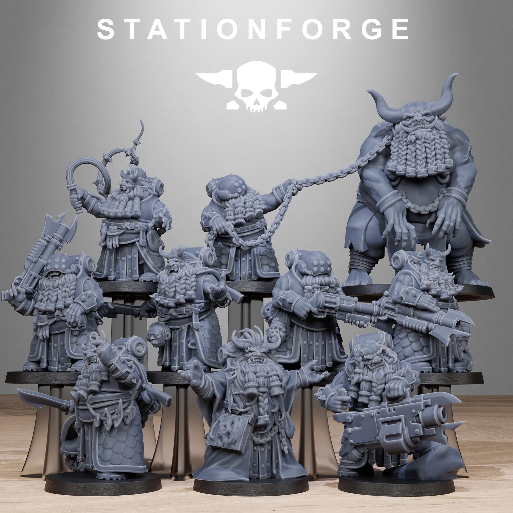 Corrupted Guard Dwarves | Station Forge | Wargaming