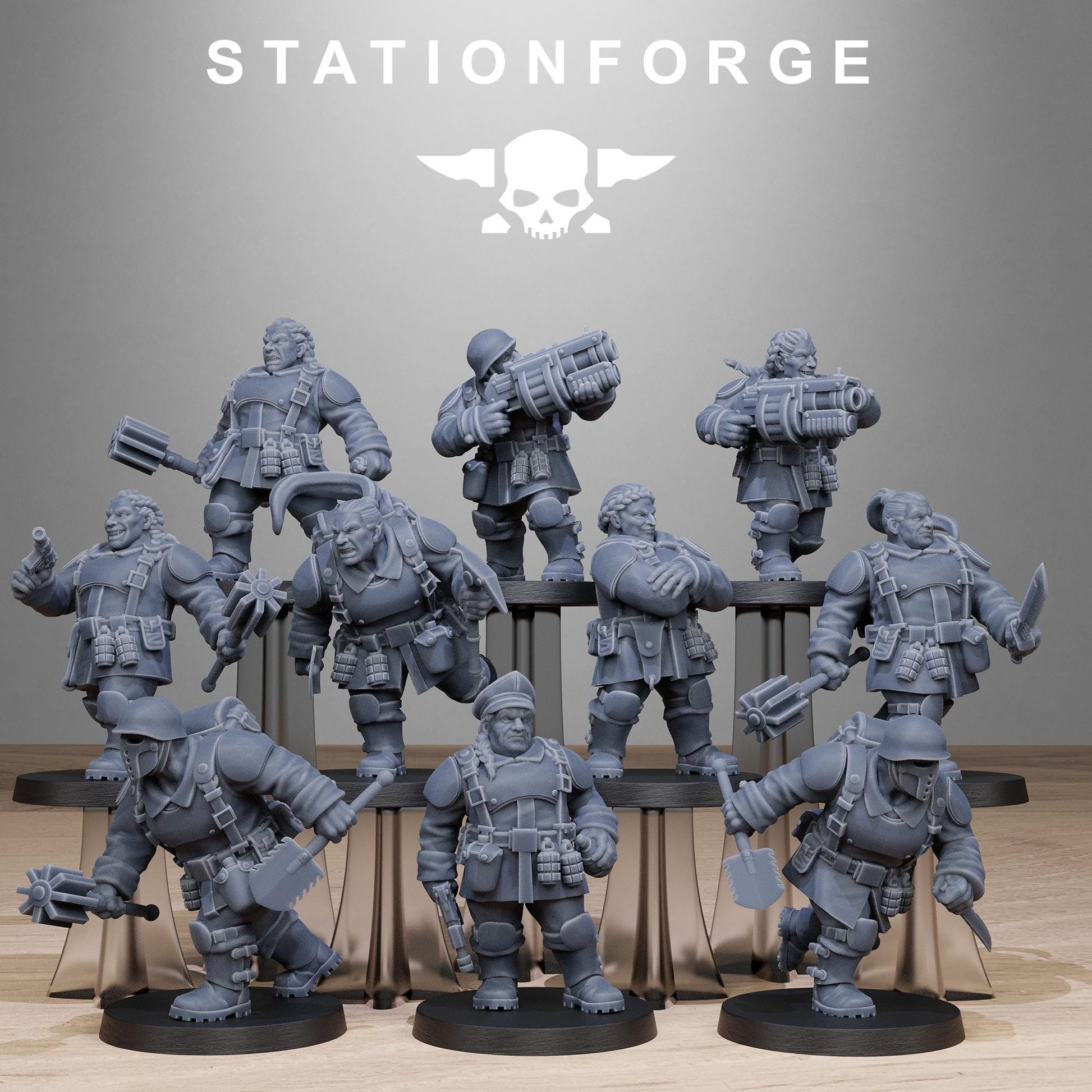 FreeGuard Mutant Sisters | Station Forge | Wargaming | Infantry |