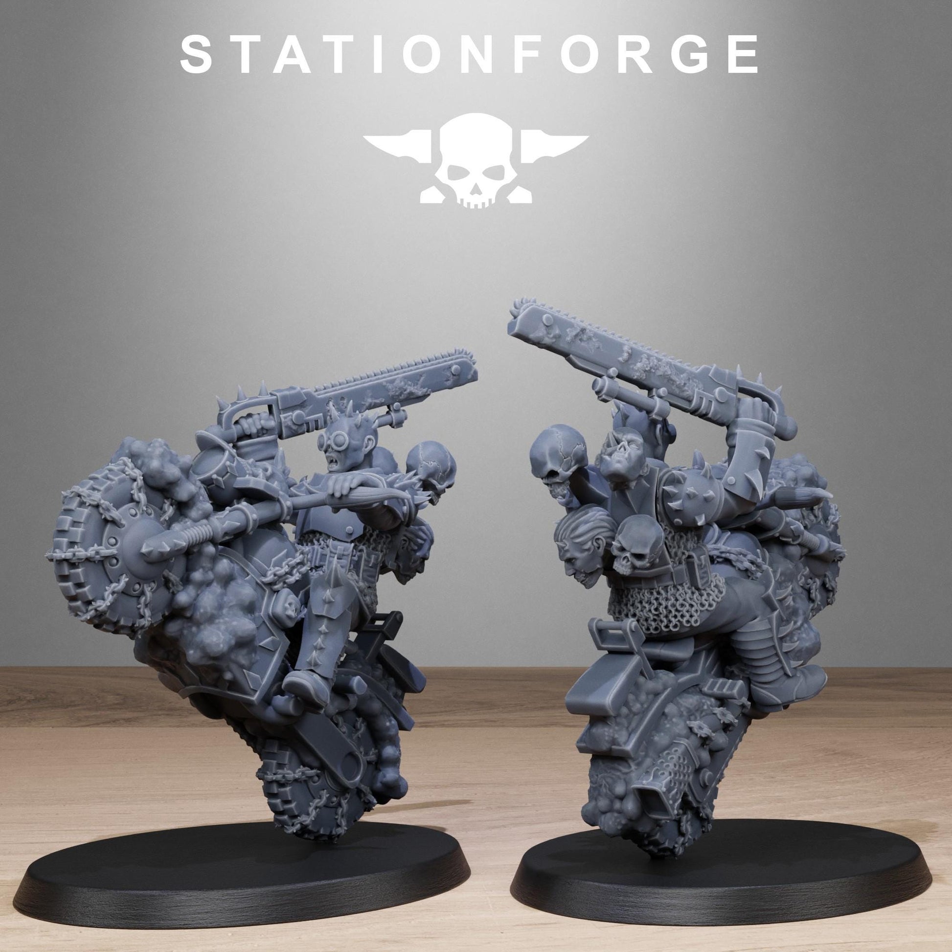 Corrupted Guard Bikers | Station Forge | Wargaming