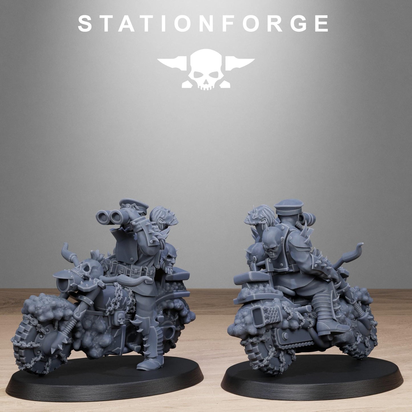 Corrupted Guard Bikers | Station Forge | Wargaming
