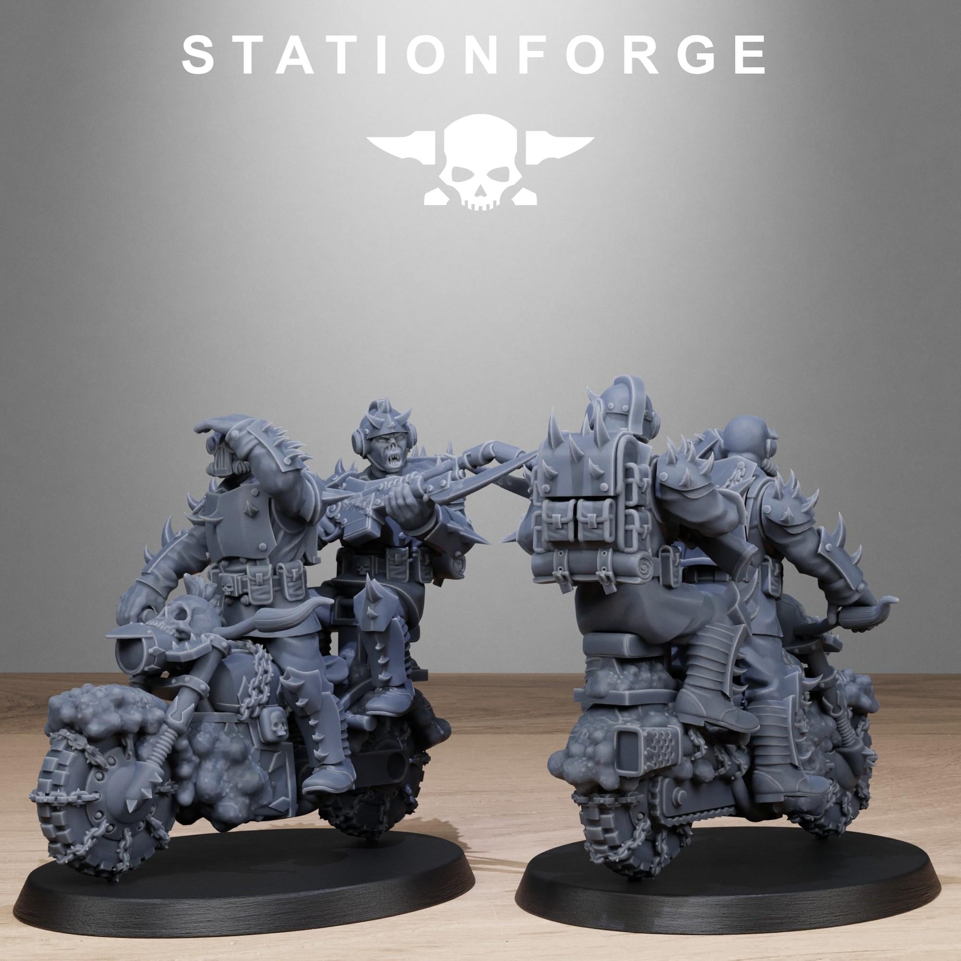 Corrupted Guard Bikers | Station Forge | Wargaming
