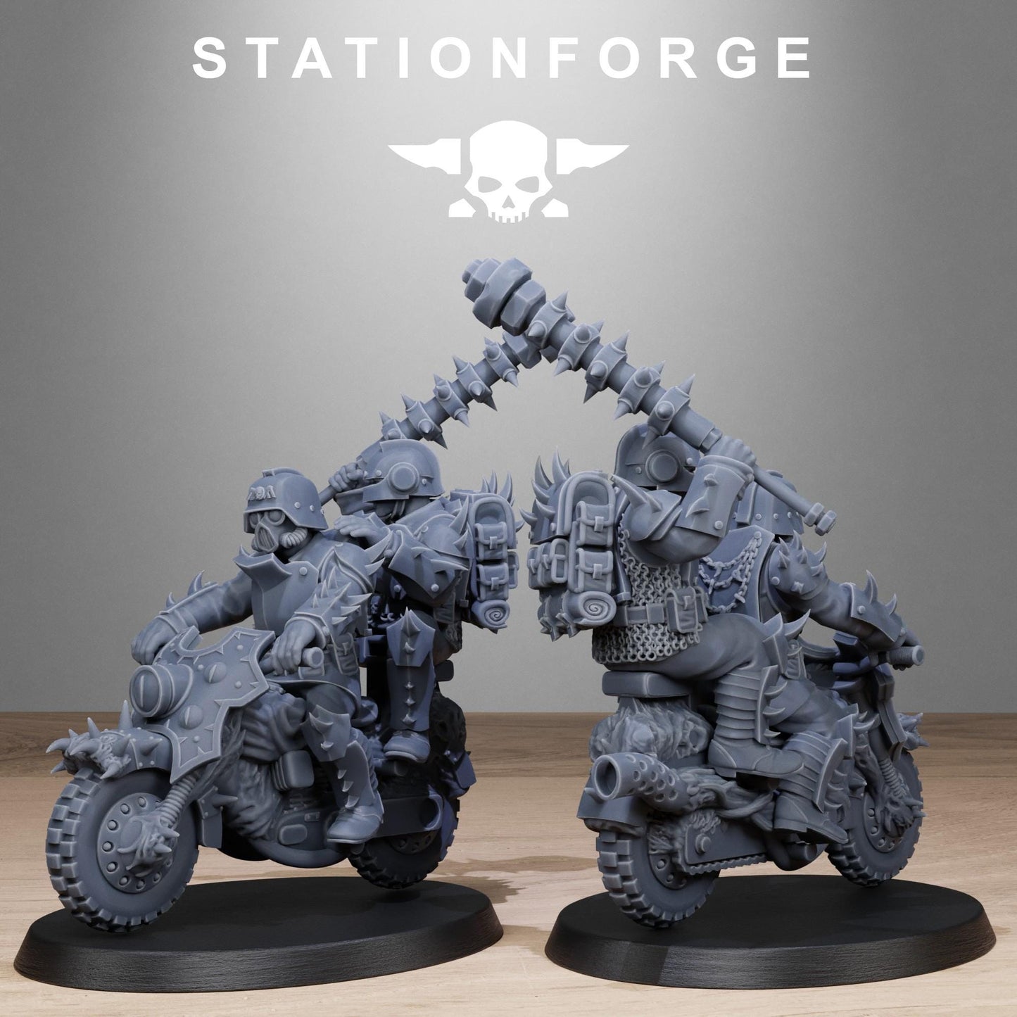 Corrupted Guard Bikers | Station Forge | Wargaming