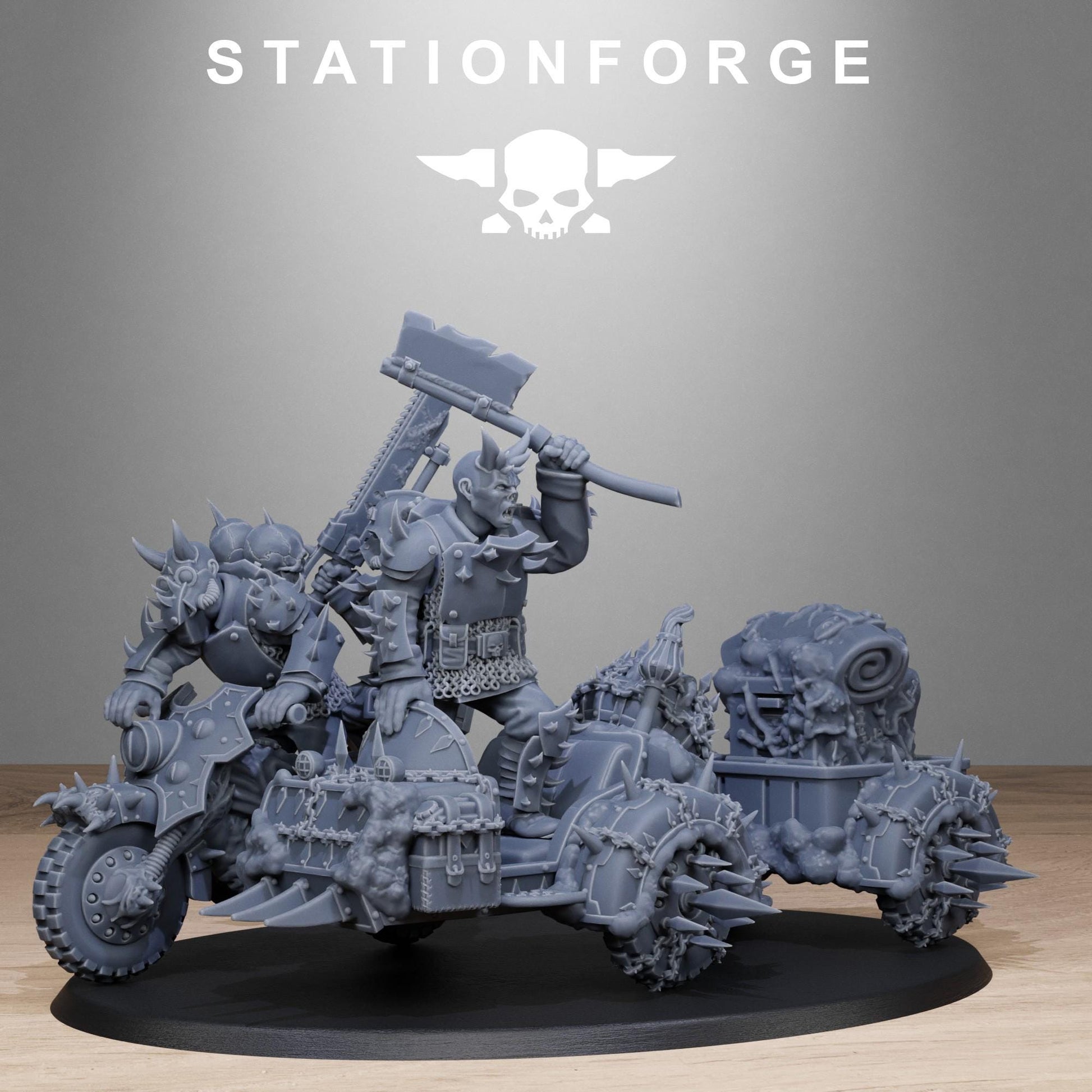 Corrupted Guard Bikers | Station Forge | Wargaming