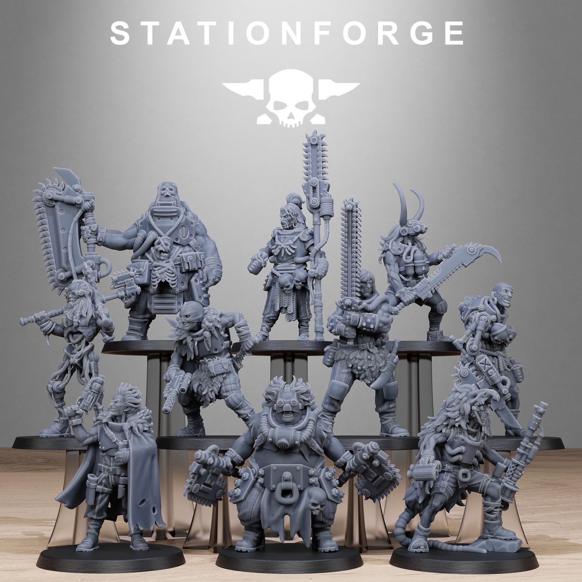 Techno Savage Barbarians | Station Forge | Wargaming | Alien Hive Soldier Warrior