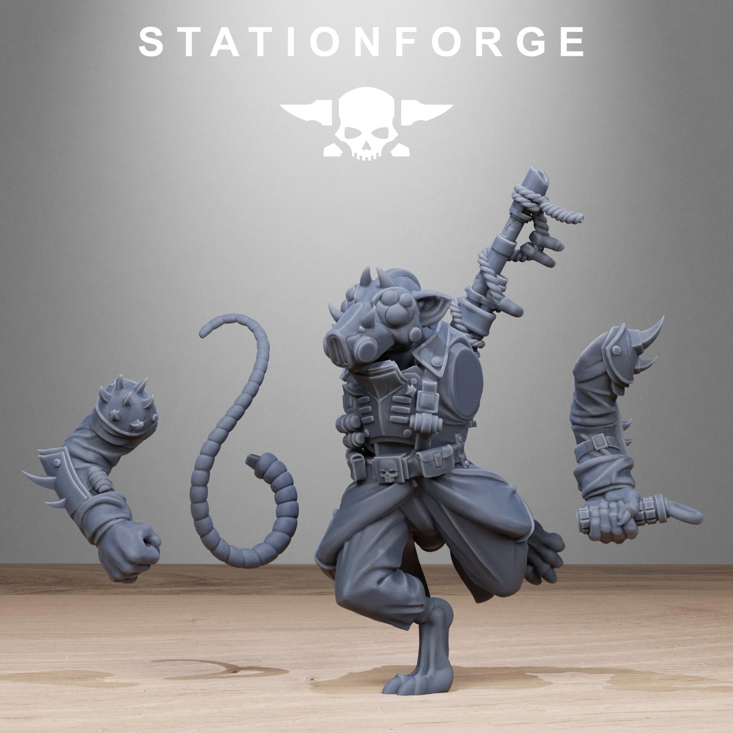 Corrupted Guard Raticus | Station Forge | Wargaming | Infantry | Soldiers