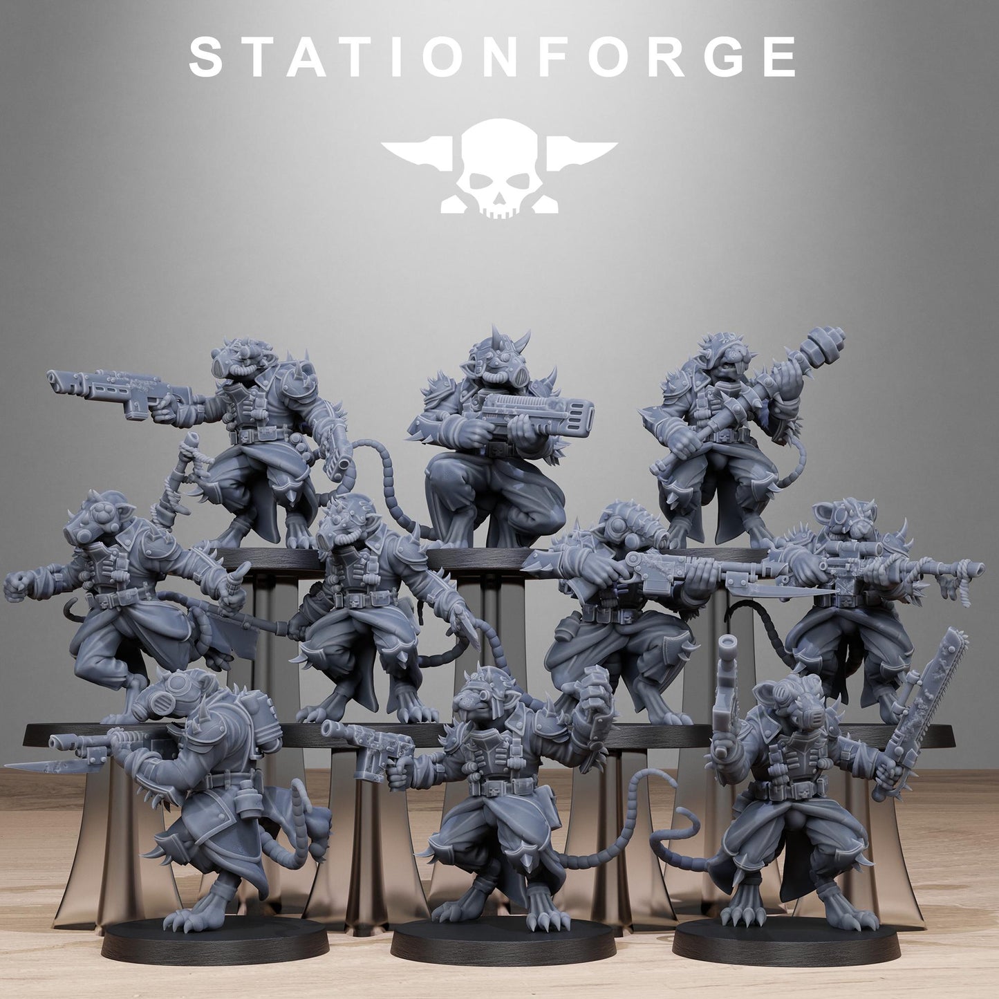 Corrupted Guard Raticus | Station Forge | Wargaming | Infantry | Soldiers