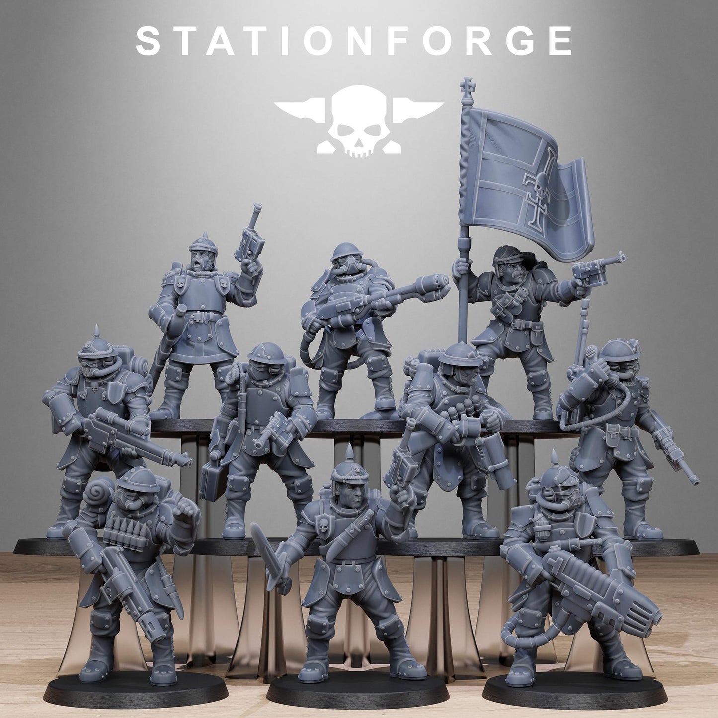 RoyalGuard Bastioners | Station Forge | Marines | Wargaming | Infantry | Soldiers