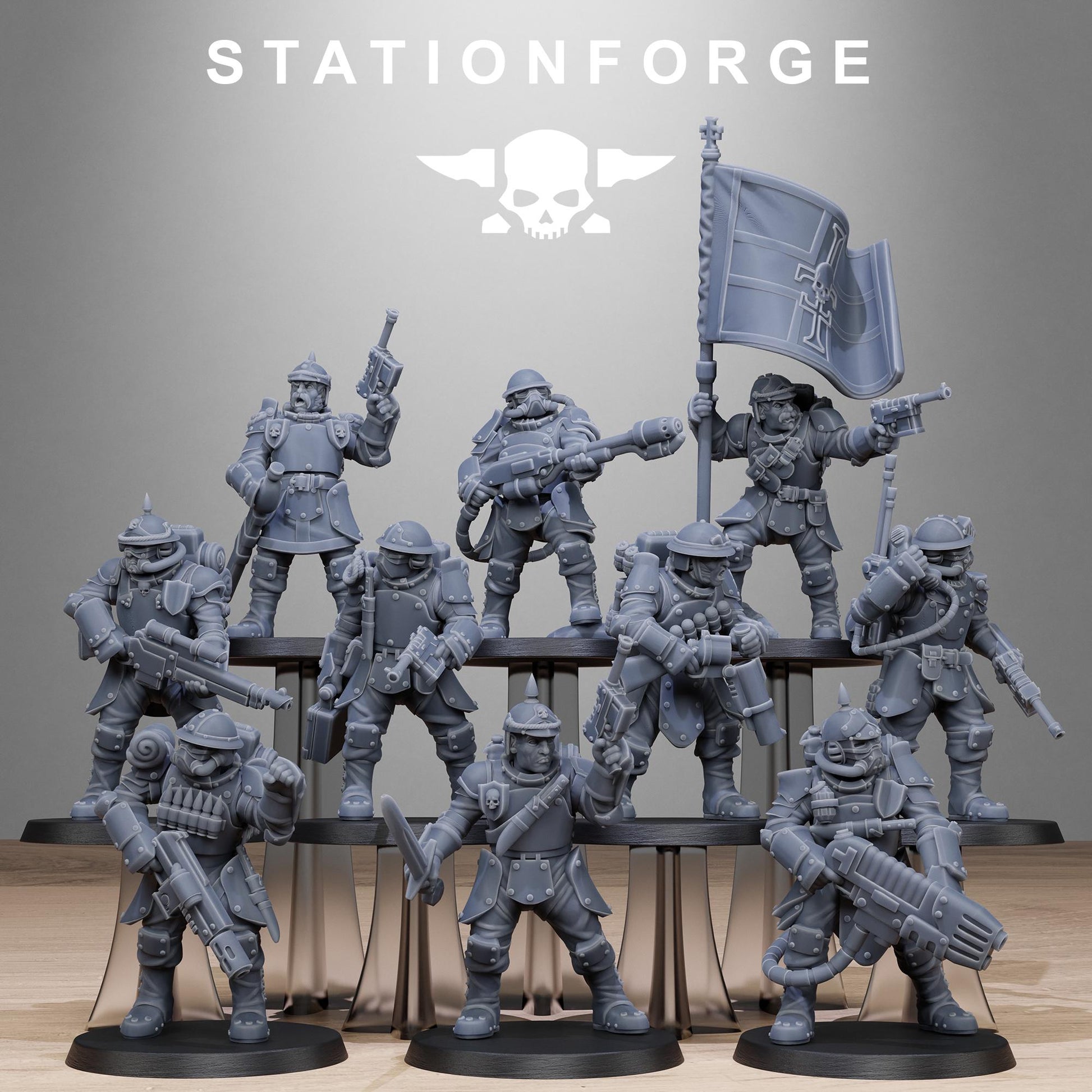RoyalGuard Bastioners | Station Forge | Marines | Wargaming | Infantry | Soldiers