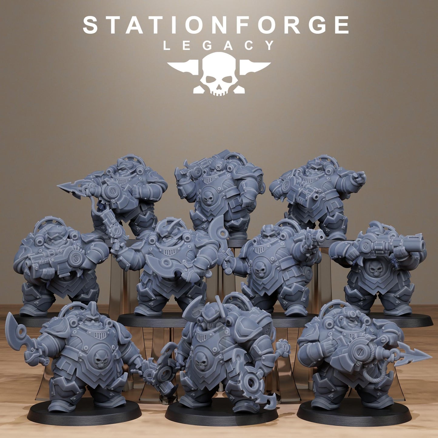 Ironvale Bulkguards | Station Forge Legacy | Wargaming | Infantry