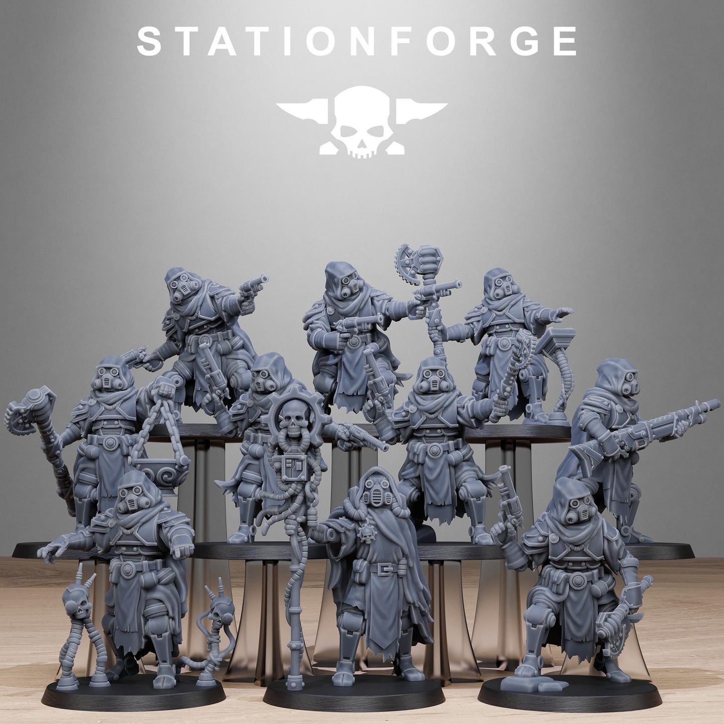 Scavenger Tech Magicians | Station Forge | Marines | Wargaming | Infantry | Soldiers