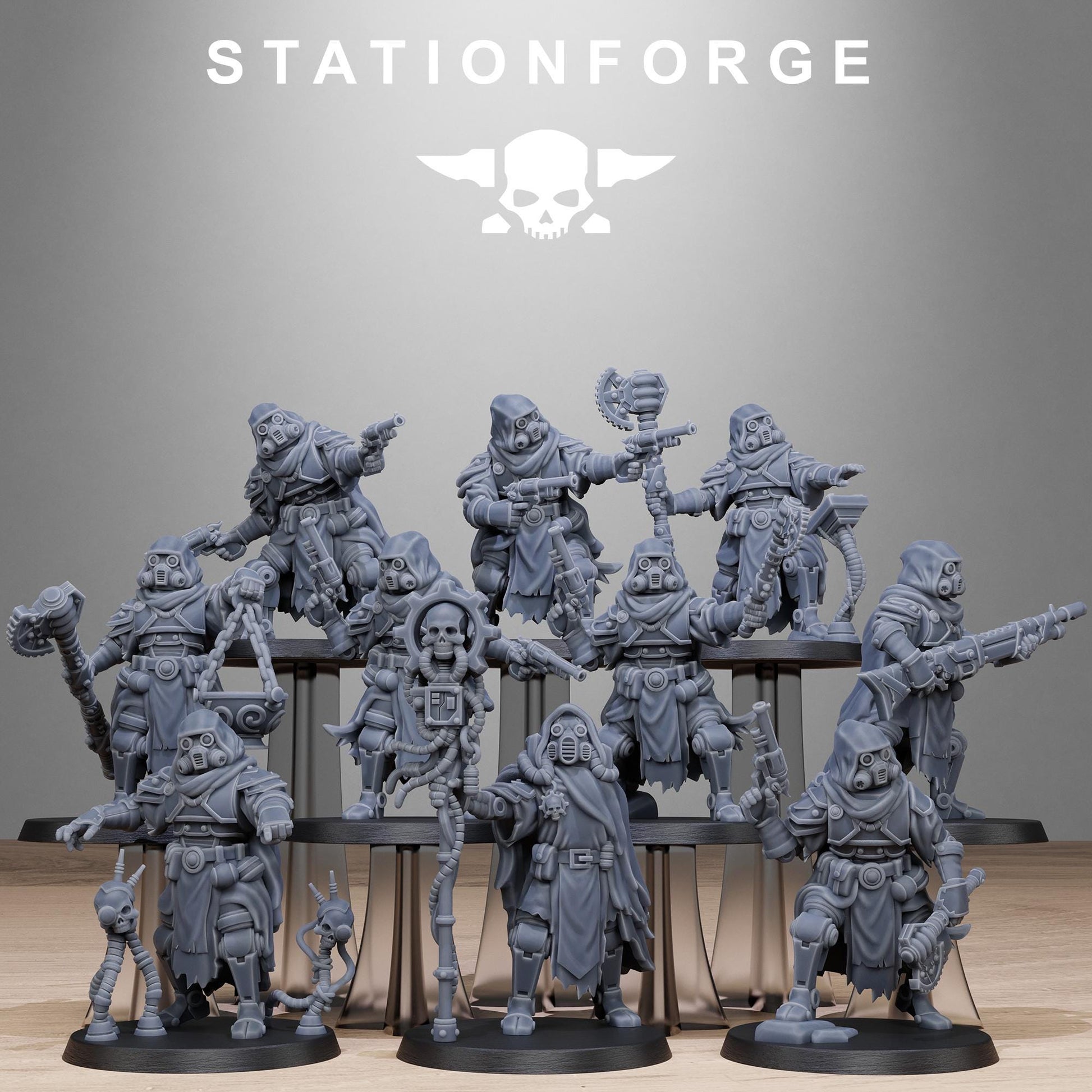 Scavenger Tech Magicians | Station Forge | Marines | Wargaming | Infantry | Soldiers