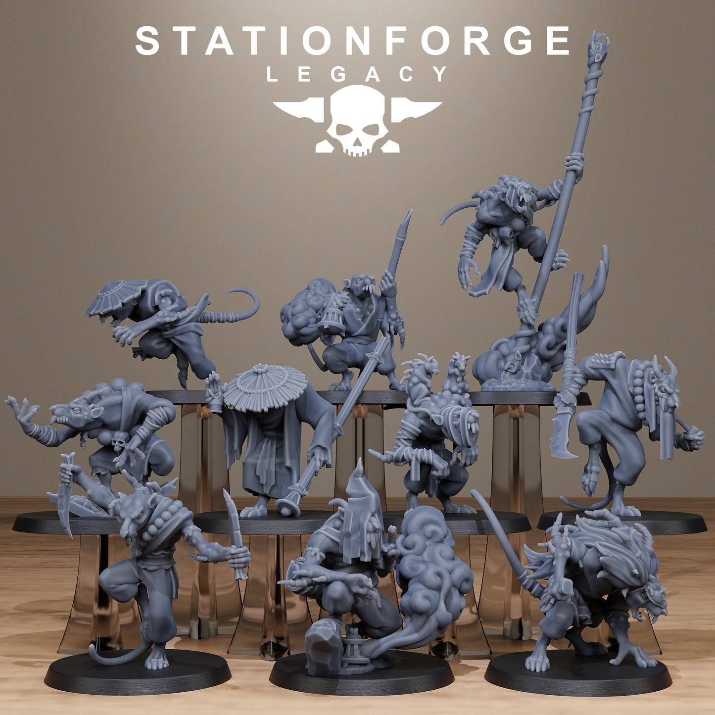 Rotfang Monks | Station Forge Legacy | Wargaming | Infantry