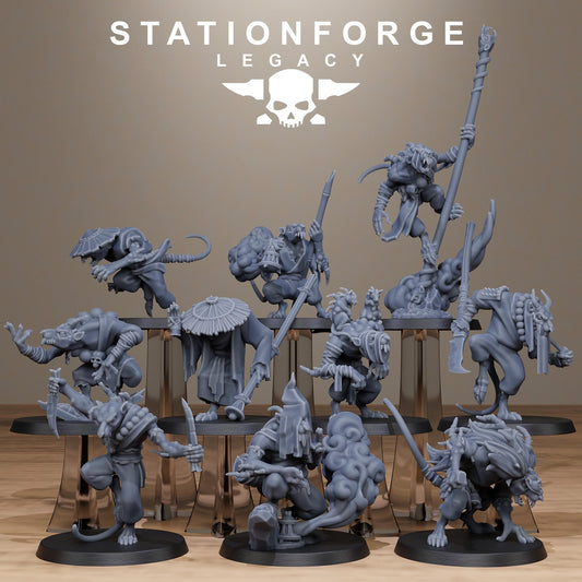Rotfang Monks | Station Forge Legacy | Wargaming | Infantry