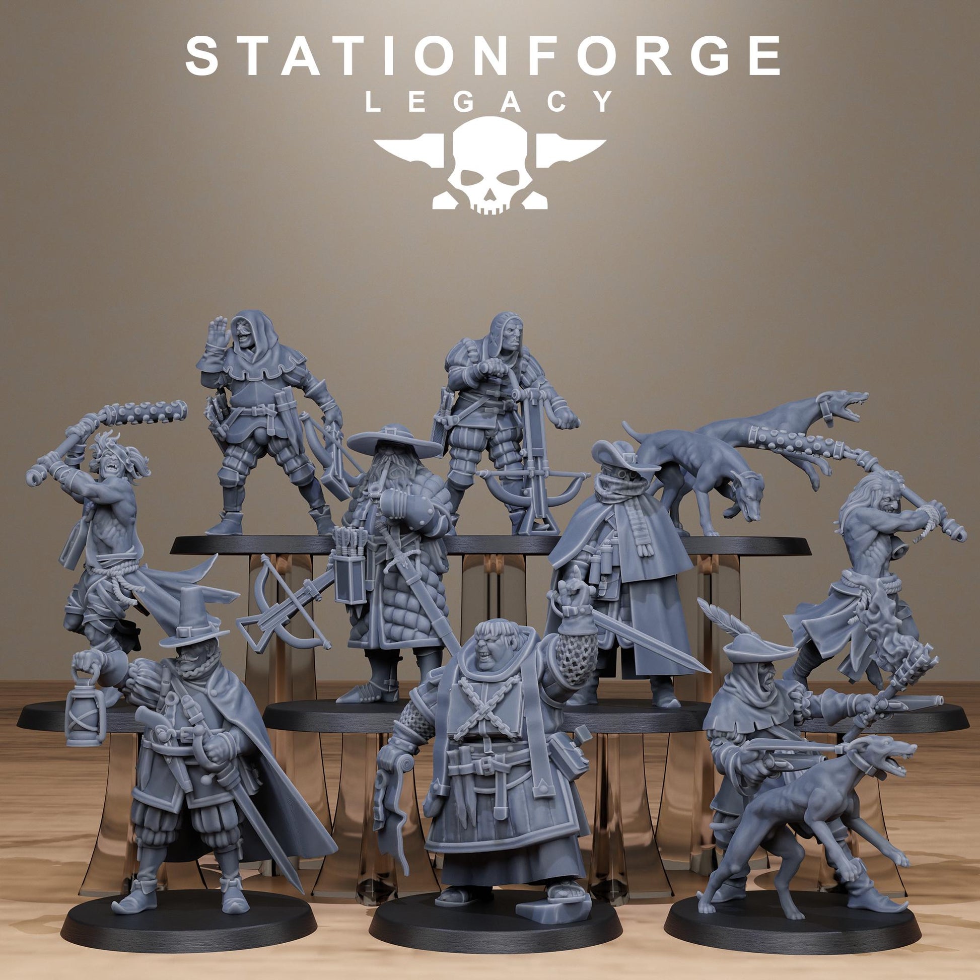 Thorncrest Witch Hunters | Station Forge Legacy | Wargaming | Infantry