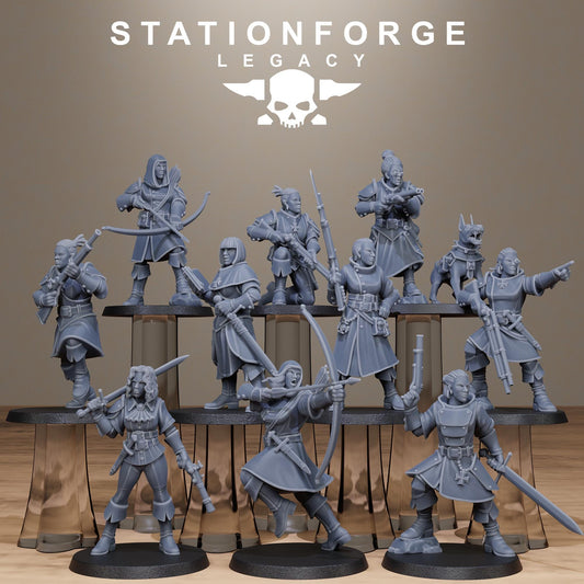 Thorncrest Hunters Sisters | Station Forge Legacy | Wargaming | Infantry