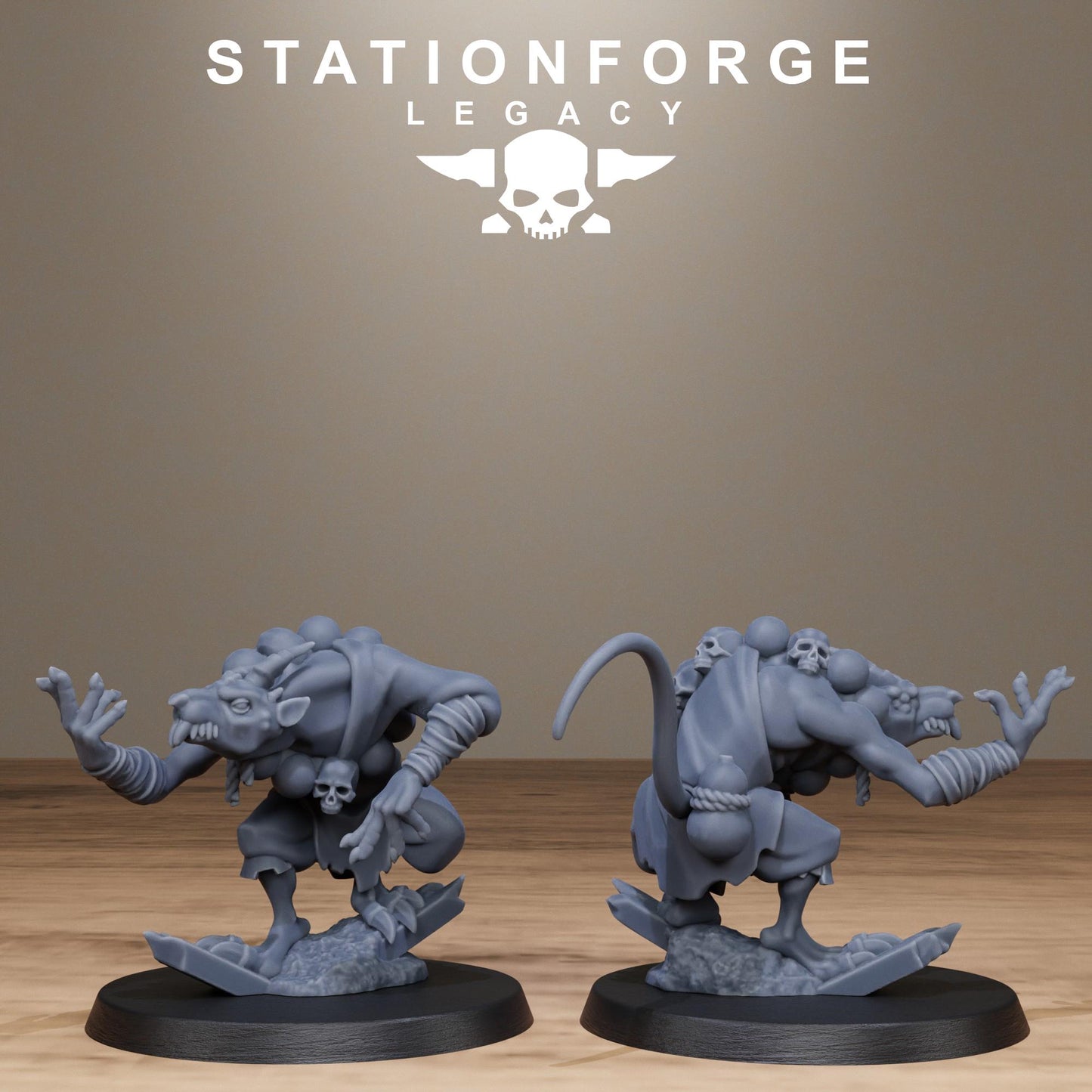 Rotfang Monks | Station Forge Legacy | Wargaming | Infantry