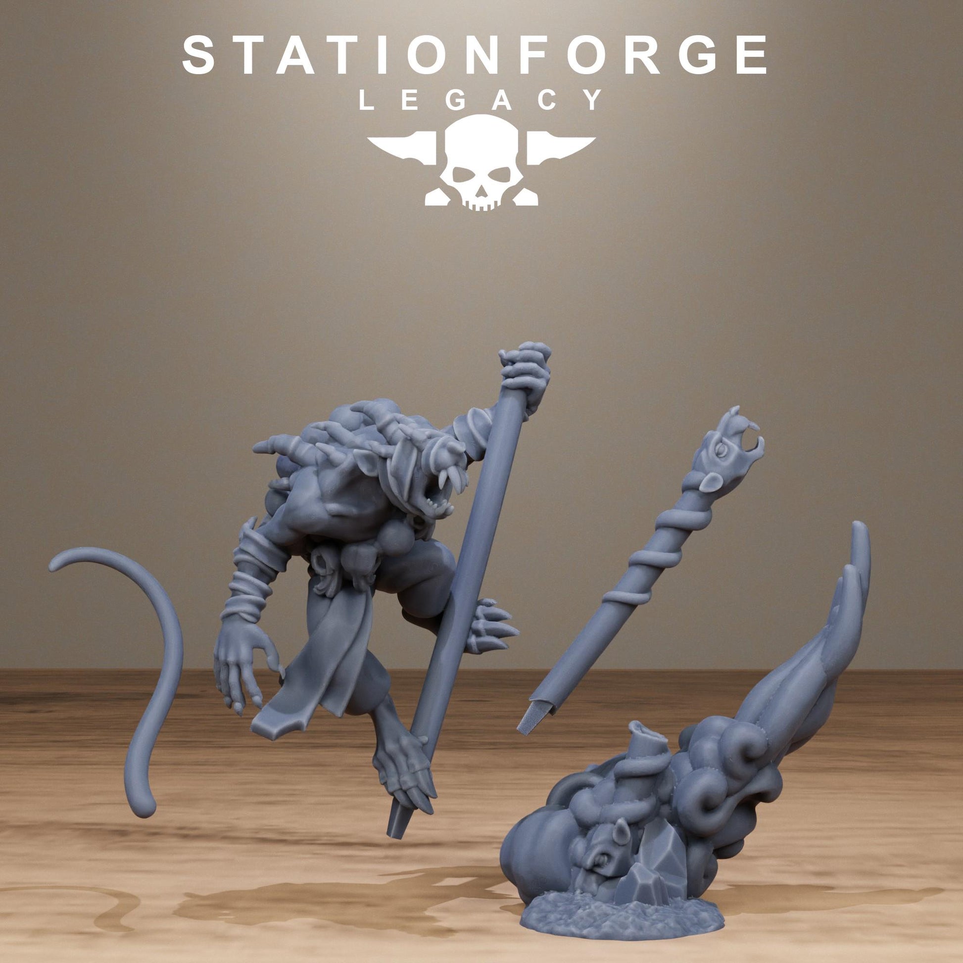 Rotfang Monks | Station Forge Legacy | Wargaming | Infantry