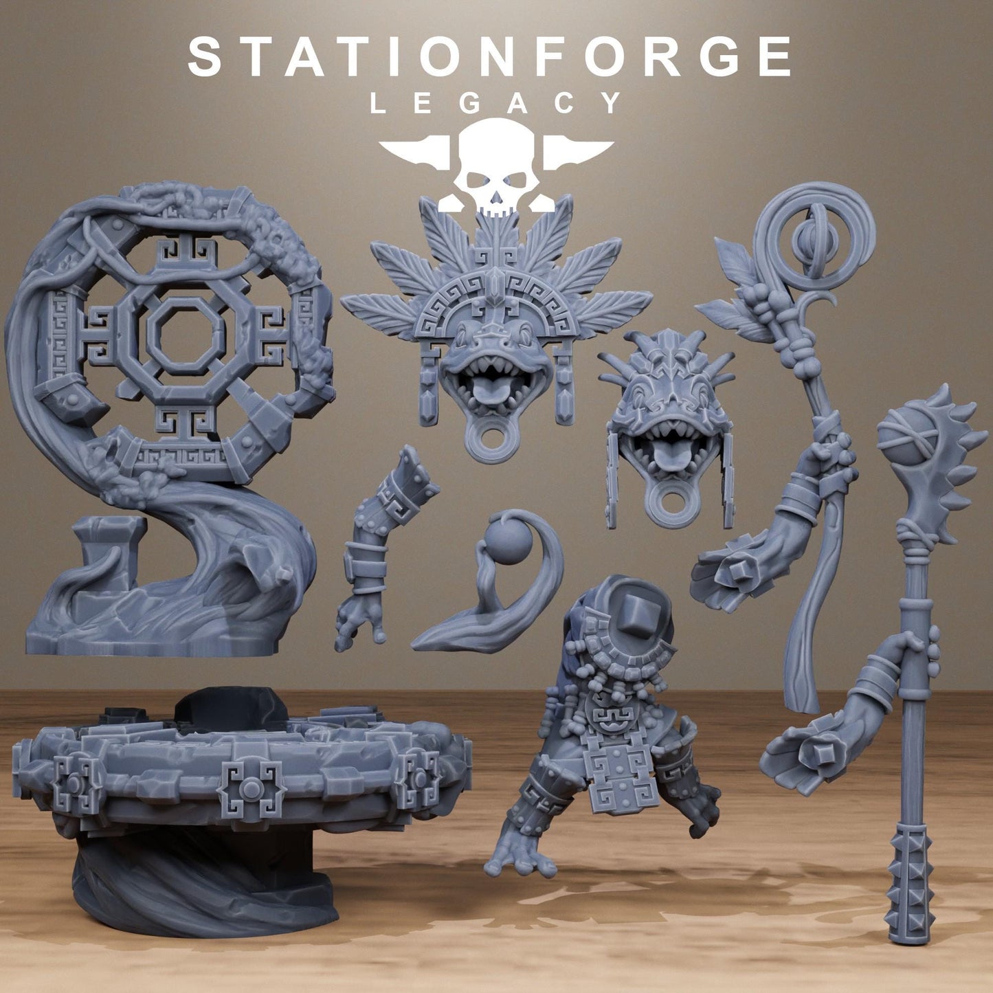 Bogkin Swamp Shaman | Station Forge | Marines | Wargaming | Infantry | Soldiers