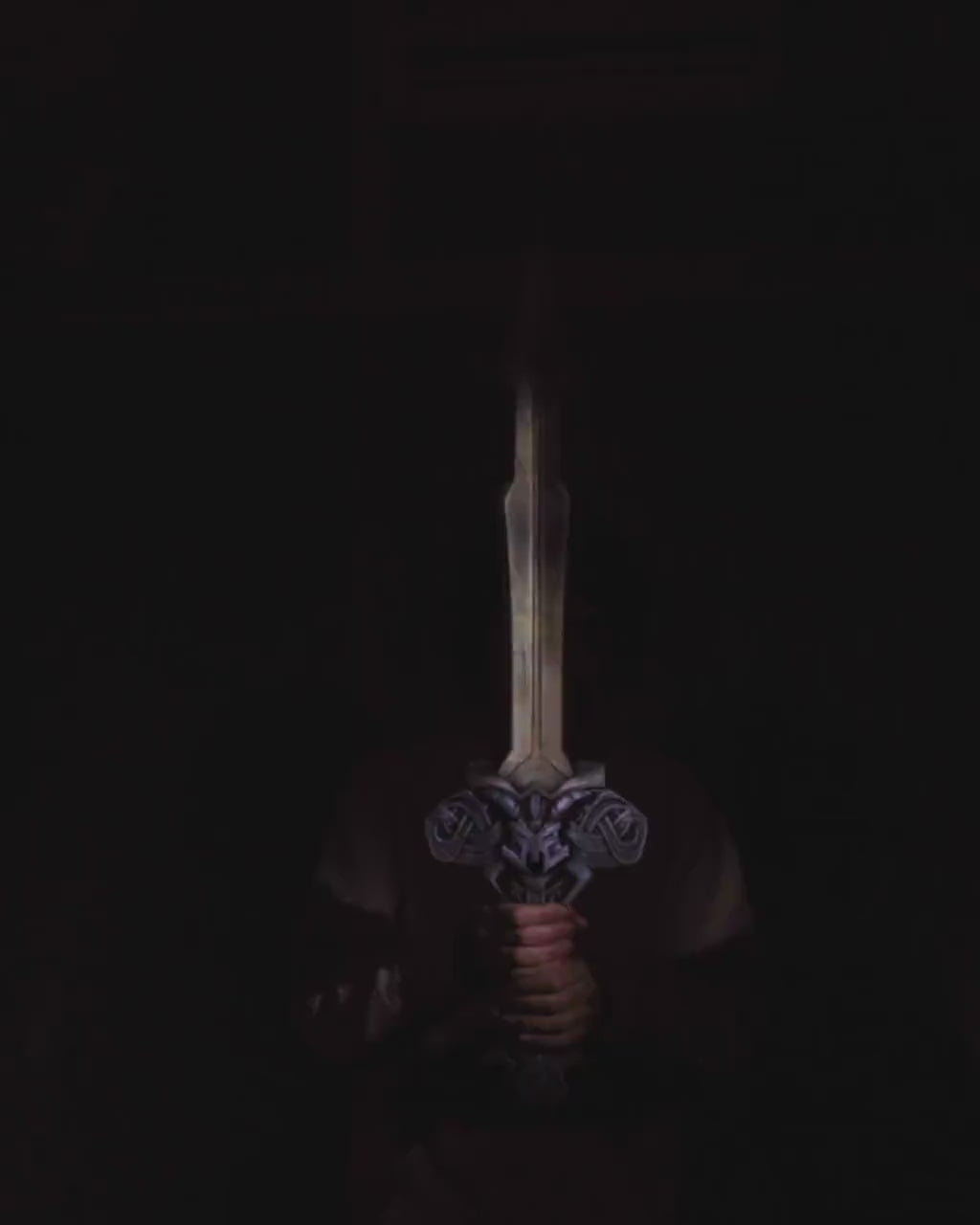 Hofund Asgardian Sword - Asgardian Cosplay Mythical Norse Weapon Replica - Handcrafted Fantasy Sword for Cosplay, LARP, and Decor