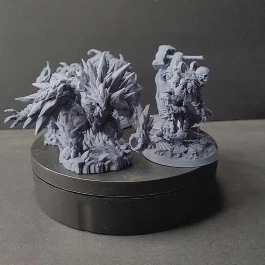 Golem Set | Detailed Tabletop RPG Figurine for Collectors and Roleplaying Games