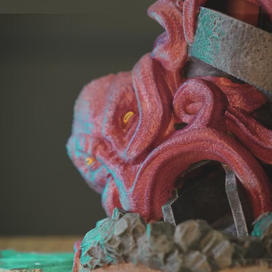 Kraken Dice Tower | DnD Gift | Sea Monster Dice Holder | Unique Tabletop RPG Accessory | Ocean-Themed Gaming Decor | Dice Roller | Ocean Sea