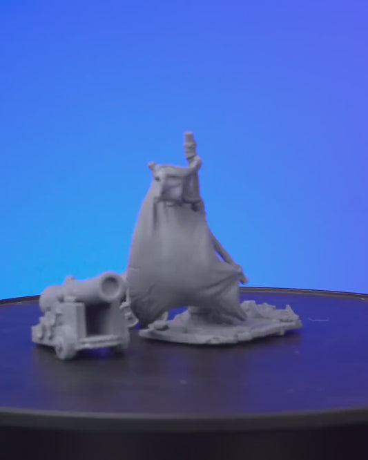 Pirate Ship Miniature Terrain - Dungeons and Dragons, D&D, Pathfinder, Wargaming, Tabletop, 28mm, 32mm - Perfect for Naval and Encounters