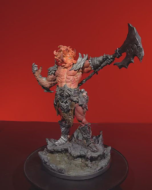 Dungeons and Dragons Fire NPC Pack | Miniature for DnD and Pathfinder - Highly Detailed Tabletop RPG Figure for Epic Adventures | Fire Giant