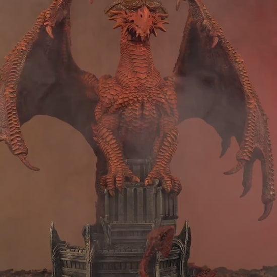 Majestic 3D Printed Dragon Figurine – Arnya the Dragon Queen | Fantasy Resin Model for DnD, TTRPG, Display, or Gift
