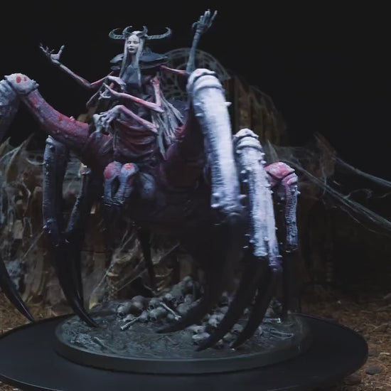 Lolth, Queen of Spiders Drider Miniature for Dungeons and Dragons - Detailed Tabletop RPG Figurine for Collectors and Roleplaying Games