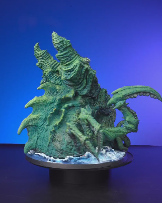 Handcrafted Kraken Miniature for Dungeons and Dragons - Detailed Tabletop RPG Figurine for Roleplaying Games and Collectors