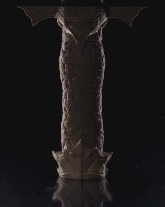 Custom Seer Blade | Collapsible Sword with Hidden Blade | Fantasy Prop | Cosplay Sword | Custom 3D Printed Weapon